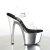 Pleaser Sandales ADORE-708 Transparent Argent Chrome EU-36/US-6