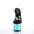 Pleaser Sandales ADORE-708 Transparent Turquoise Chrome EU-36/US-6
