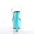Pleaser Sandales ADORE-708 Transparent Turquoise Chrome EU-36/US-6