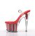 Pleaser Sandales ADORE-708G Transparent Rouge Paillettes EU-37/US-7