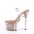 Pleaser Sandales ADORE-708G Transparent Or Rose Paillettes EU-40/US-10