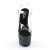 Pleaser Sandales ADORE-708LG Transparent Noir Strass EU-35/US-5