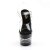 Pleaser Sandales ADORE-708LN Transparent Noir EU-37/US-7