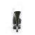 Pleaser Sandales ADORE-708LN Transparent Noir EU-37/US-7