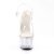 Pleaser Sandales ADORE-708LS Transparent Argent EU-36/US-6