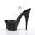 Pleaser Sandales ADORE-708MG Transparent Noir EU-37/US-7