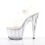 Pleaser Sandales ADORE-708MG Transparent Argent EU-38/US-8