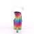 Pleaser Sandales ADORE-708MRB Transparent Bigarré Métallique EU-35/US-5