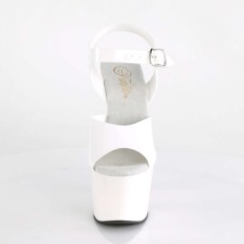Pleaser Sandales ADORE-708N Blanc EU-40/US-10