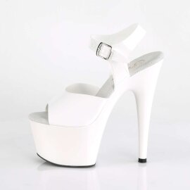 Pleaser Sandales ADORE-708N Blanc EU-40/US-10