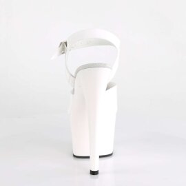 Pleaser Sandales ADORE-708N Blanc EU-37/US-7