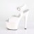 Pleaser Sandales ADORE-708N Blanc EU-37/US-7