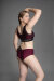 Zasha Polewear Short taille basse Zoey Mûre
