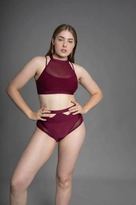 Zasha Polewear Haut Grace Mûre M