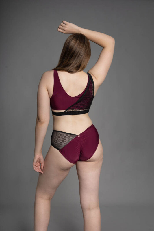 Zasha Polewear Haut Zoey Mûre XS