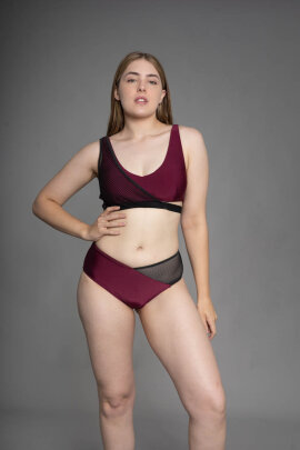 Zasha Polewear Haut Zoey Mûre XL