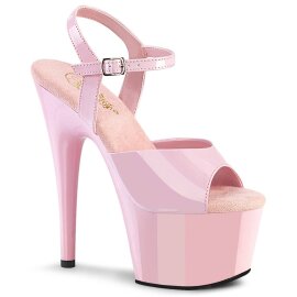 Pleaser ADORE-709 Sandales à plateforme Vernis Rose EU-40/US-10