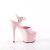 Pleaser ADORE-709 Sandales à plateforme Vernis Rose EU-40/US-10