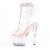 Pleaser STARDUST-1018C-2RS Bottines à plateforme Transparent Rose EU-35/US-5