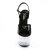 Pleaser Sandales ADORE-709 Noir Transparent EU-37/US-7