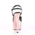 Pleaser Sandales ADORE-709 Noir Or Rose Chrome EU-35/US-5
