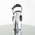 Pleaser Sandales ADORE-709 Noir Argent Chrome EU-35/US-5