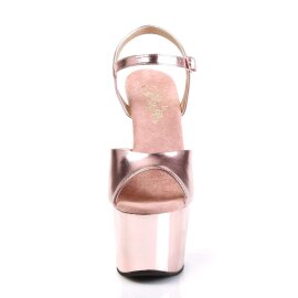 Pleaser Sandales ADORE-709 Or Rose Métallique...