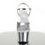 Pleaser Sandales ADORE-709 Argent Métallique Chrome EU-35/US-5