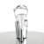 Pleaser Sandales ADORE-709 Argent Métallique Chrome EU-35/US-5