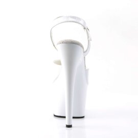 Pleaser Sandales ADORE-709 Blanc EU-38/US-8