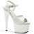 Pleaser Sandales ADORE-709 Blanc EU-38/US-8