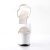 Pleaser Sandales ADORE-709 Blanc EU-38/US-8