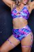 AMBR Designs Crop top torsadé Soul XL