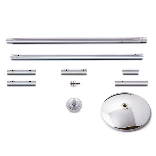 X-Pole XPert (NXN) Acier inoxydable 40 mm 2,79 m - 3,03 m