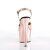 Pleaser Sandales ADORE-709HGCH Or Rose Hologramme Chrome EU-36/US-6