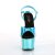 Pleaser Sandales ADORE-709HGCH Turquoise Hologramme Chrome EU-39/US-9