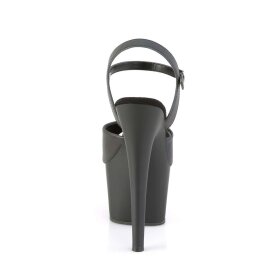 Pleaser Sandales ADORE-709REFL Vert Noir Multi Réfléchissant EU-35/US-5