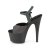 Pleaser Sandales ADORE-709REFL Vert Noir Multi Réfléchissant EU-35/US-5