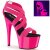 Pleaser Sandales ADORE-769UV Néon-Rose EU-35/US-5