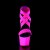 Pleaser Sandales ADORE-769UV Néon-Rose EU-35/US-5