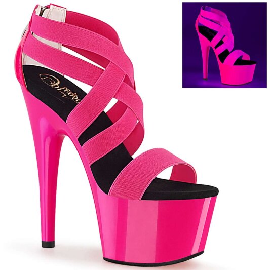 Pleaser Sandales ADORE-769UV Néon-Rose EU-36/US-6