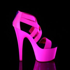 Pleaser Sandales ADORE-769UV Néon-Rose EU-36/US-6