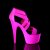 Pleaser Sandales ADORE-769UV Néon-Rose EU-39/US-9