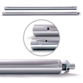 X-Pole SPORT Chrome 40 mm 3,24 m - 3,37 m