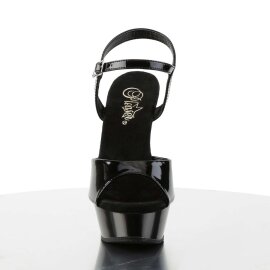 Pleaser Sandales ALLURE-609 Noir EU-35/US-5