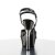Pleaser Sandales ALLURE-609 Noir EU-38/US-8
