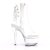 Pleaser Bottines ASPIRE-1018C Transparent Argent EU-35/US-5