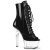 Pleaser Bottines ASPIRE-1021 Noir Transparent EU-35/US-5