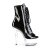Pleaser Bottines ASPIRE-1021 Noir Transparent EU-35/US-5