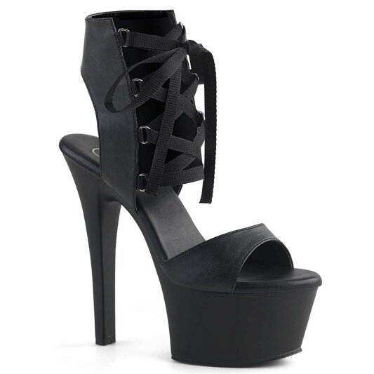 Pleaser Sandales ASPIRE-600-14 Noir EU-37/US-7